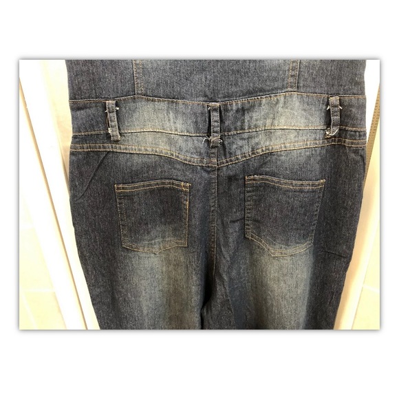 Aeropostale, Women, jumpsuits, blue, denim,SizeM.: - Picture 5 of 9